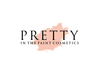 Pretty in the Paint Cosmetics  logo design by asyqh