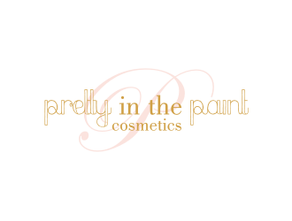 Pretty in the Paint Cosmetics  logo design by hopee