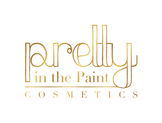Pretty in the Paint Cosmetics  logo design by GemahRipah