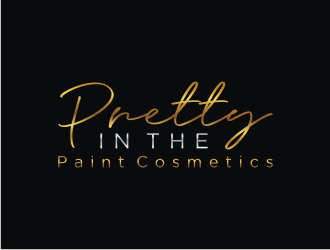 Pretty in the Paint Cosmetics  logo design by bricton