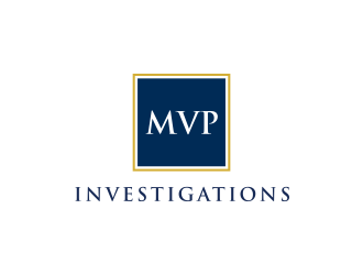 MVP Investigations logo design by GassPoll