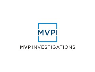 MVP Investigations logo design by bombers
