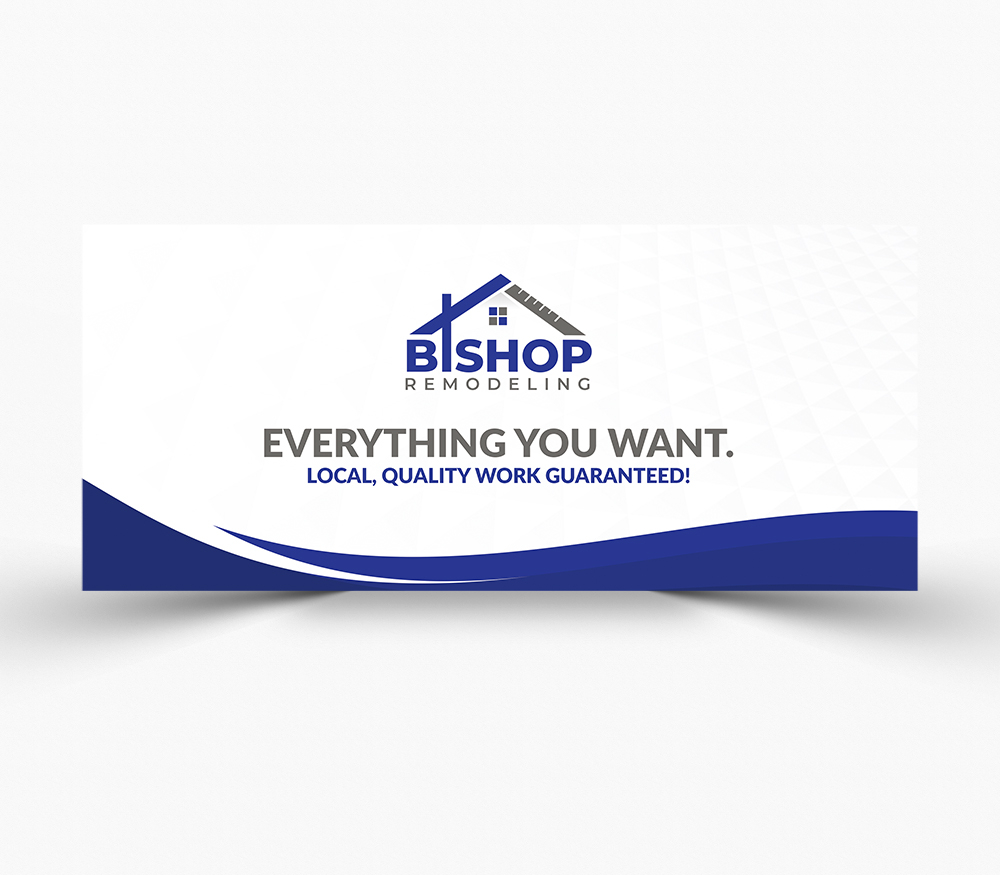 BISHOP REMODELING logo design by Ulid