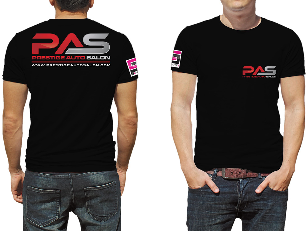 Prestige Auto Salon logo design by Gelotine