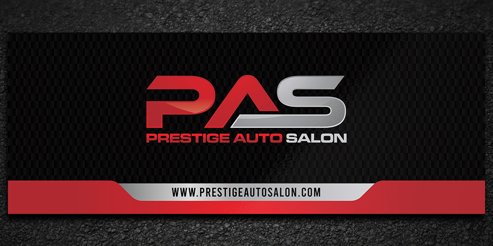 Prestige Auto Salon logo design by Gelotine