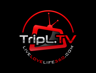 TripL.TV and LiveLoveLife360.com logo design by Kirito