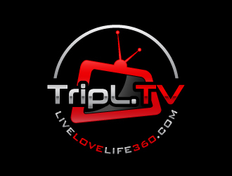 TripL.TV and LiveLoveLife360.com logo design by Kirito