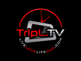 TripL.TV and LiveLoveLife360.com logo design by Kirito