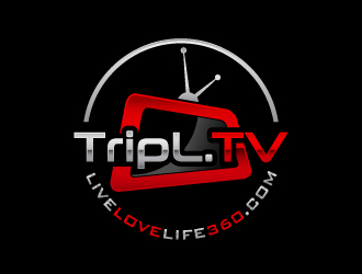 TripL.TV and LiveLoveLife360.com logo design by Kirito