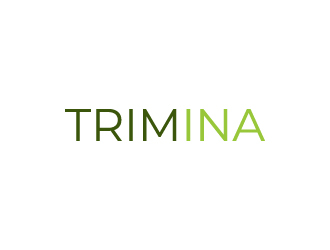 Trimina logo design by gateout