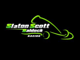Slaton Scott Baldock Racing logo design by Ultimatum