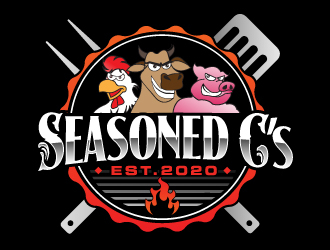 Seasoned Cs logo design by AamirKhan
