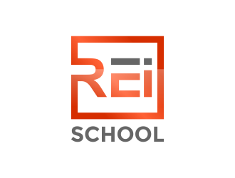 REI School logo design by graphicstar