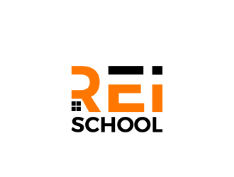 REI School logo design by MarkindDesign