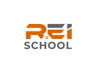 REI School logo design by pixalrahul