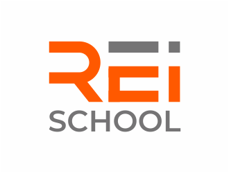 REI School logo design by mutafailan