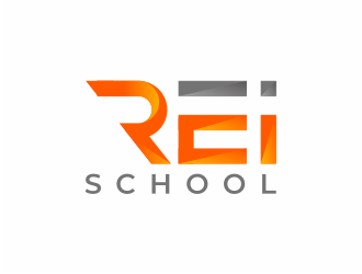 REI School logo design by mutafailan