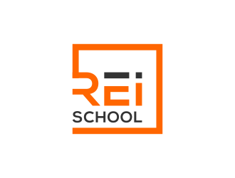 REI School logo design by ubai popi