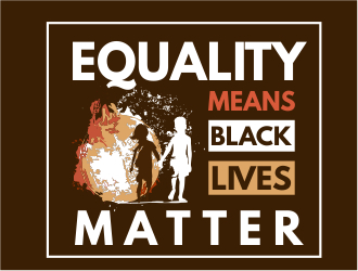 Equality means ALL LIVES MATTER logo design by nikkiblue