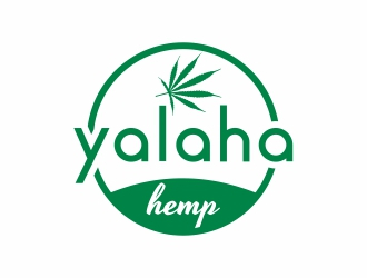 Yalaha Hemp logo design by Mardhi