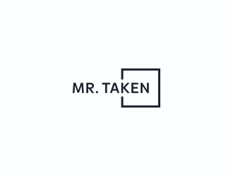 MR. TAKEN logo design by violin
