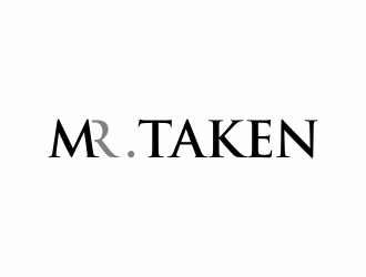 MR. TAKEN logo design by andayani*