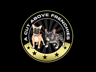 A Cut Above Frenchies  logo design by PrimalGraphics