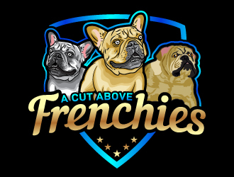 A Cut Above Frenchies  logo design by uttam