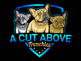 A Cut Above Frenchies  logo design by uttam