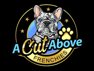 A Cut Above Frenchies  logo design by veron