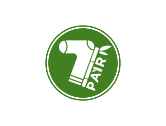 7-Pair logo design by gateout