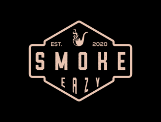 SMOKE EAZY  logo design by Mahrein