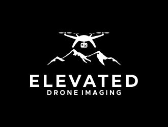 Elevated Drone Imaging  logo design by done