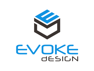 EVOKE dESIGN logo design by puthreeone