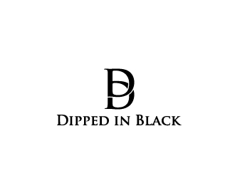 Dipped in Black logo design by bigboss