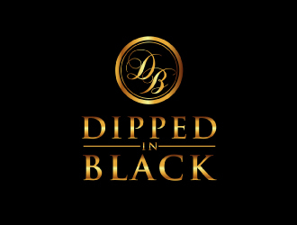 Dipped in Black logo design by AamirKhan