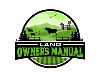 Land Owners Manual logo design by PrimalGraphics