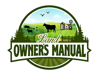 Land Owners Manual logo design by PrimalGraphics