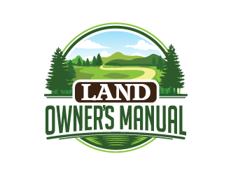 Land Owners Manual logo design by yans