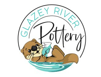 GLAZEY RIVER POTTERY logo design by veron