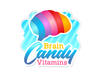 Brain Candy Vitamins logo design by ekitessar