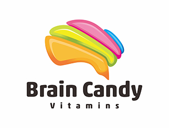 Brain Candy Vitamins logo design by gitzart
