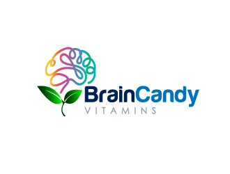 Brain Candy Vitamins logo design by Marianne