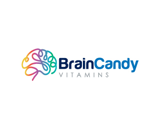 Brain Candy Vitamins logo design by Marianne