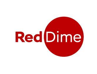Red Dime logo design by Marianne