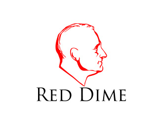 Red Dime logo design by daanDesign