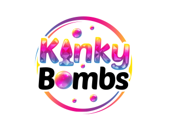 Kinky Bombs logo design by BeDesign
