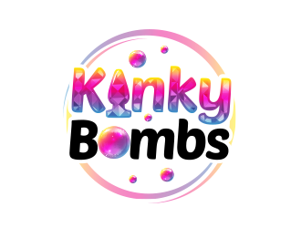 Kinky Bombs logo design by BeDesign