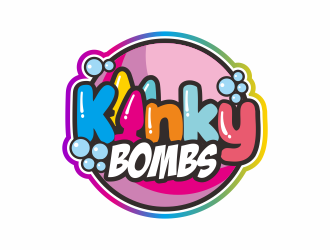 Kinky Bombs logo design by andriandesain