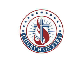 Church On Fire logo design by veter